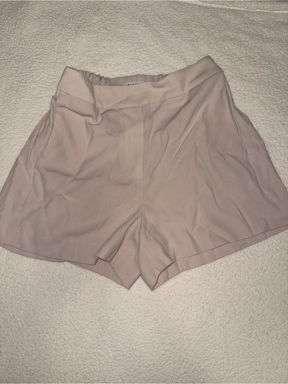 Aritzia Blush High-Waist Relaxed Shorts